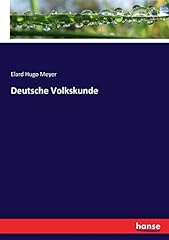 Deutsche volkskunde gebraucht kaufen  Wird an jeden Ort in Deutschland