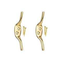 Brass cleat hooks for sale  Delivered anywhere in UK