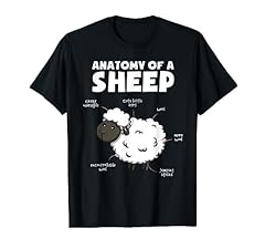 Anatomy sheep shirt for sale  Delivered anywhere in USA 