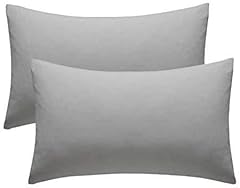 Grey pillow cases for sale  Delivered anywhere in UK