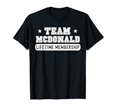 Team mcdonald lifetime usato  Spedito ovunque in Italia 