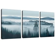 Foggy forest canvas for sale  Delivered anywhere in USA 