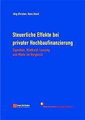 Steuerliche effekte privater gebraucht kaufen  Wird an jeden Ort in Deutschland