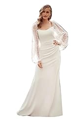 Detachable sleeves wedding for sale  Delivered anywhere in USA 