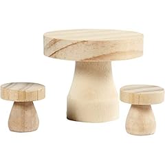 Table champignon chaises d'occasion  Livré partout en France