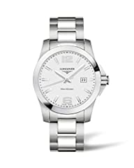 Longines conquest silver for sale  Delivered anywhere in USA 