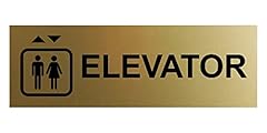 Basic elevator sign for sale  Delivered anywhere in USA 