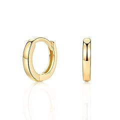 Small gold hoop for sale  Delivered anywhere in UK