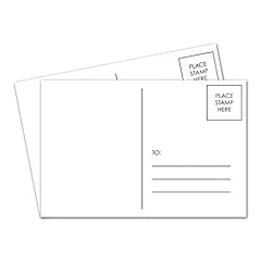 Blank white postcards for sale  Delivered anywhere in USA 