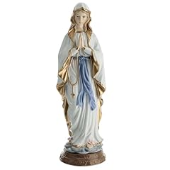 Madonna lourdes statua usato  Spedito ovunque in Italia 