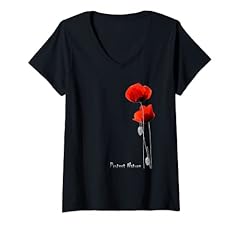 Femme coquelicots rouges d'occasion  Livré partout en France