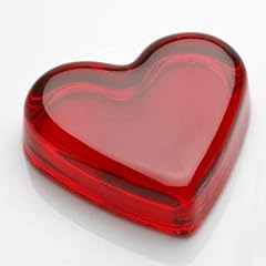 Heart paperweight american for sale  Delivered anywhere in USA 