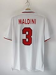 Usato, Generic Maldini#3 Maglia Retro 1993-1994 Full Patch White Color (M, White) usato  Spedito ovunque in Italia 