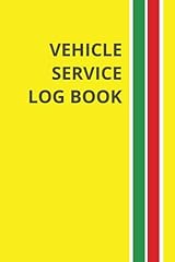 Vehicle service log for sale  Delivered anywhere in UK