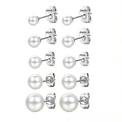 Pairs pearl stud for sale  Delivered anywhere in UK