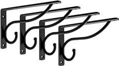 Black hook shelf for sale  Delivered anywhere in USA 