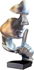 Thinker statue silence for sale  Delivered anywhere in UK