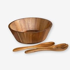 Large wooden salad for sale  Delivered anywhere in USA 