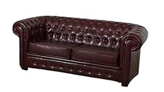 Sofas leather chesterfield for sale  Delivered anywhere in UK