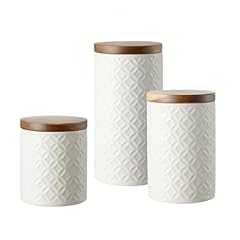 Embossed ceramic canister for sale  Delivered anywhere in USA 