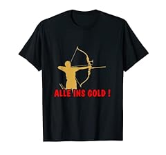 Gold archery shirt for sale  Delivered anywhere in USA 