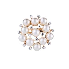 Elegant pearl brooch for sale  Delivered anywhere in UK