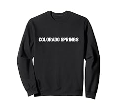 Colorado springs sweatshirt for sale  Delivered anywhere in UK