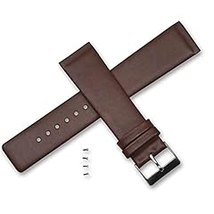 Brown leather watch for sale  Delivered anywhere in UK