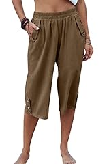 Veatzaer women capri for sale  Delivered anywhere in USA 