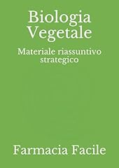 Biologia vegetale materiale usato  Spedito ovunque in Italia 