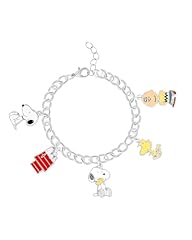 Peanuts charm bracelet for sale  Delivered anywhere in USA 