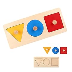 Geometrico puzzle montessori usato  Spedito ovunque in Italia 