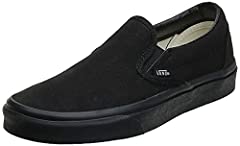 Vans Men's Classic Slip On Sneakers, Black & White for sale  Delivered anywhere in USA 