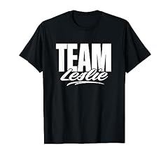 Team leslie name for sale  Delivered anywhere in USA 