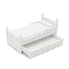 Dollhouse miniature bed for sale  Delivered anywhere in USA 