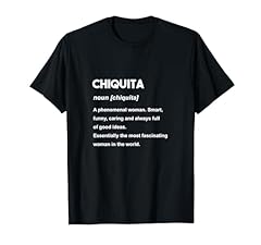 Chiquita name shirt for sale  Delivered anywhere in USA 