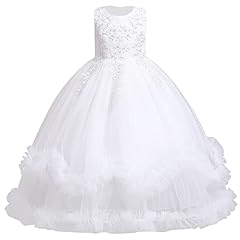 Flower girls lace for sale  Delivered anywhere in UK
