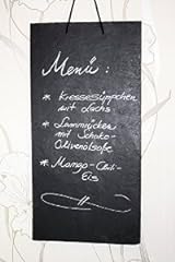 Memoboard schiefer kreidetafel gebraucht kaufen  Wird an jeden Ort in Deutschland