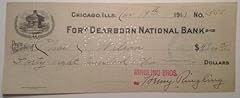 Signed cancelled check for sale  Delivered anywhere in USA 
