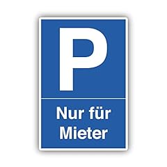 Mieter parkplatz schild gebraucht kaufen  Wird an jeden Ort in Deutschland