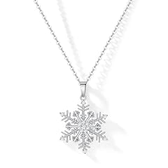 Tizu snowflake necklace for sale  Delivered anywhere in USA 