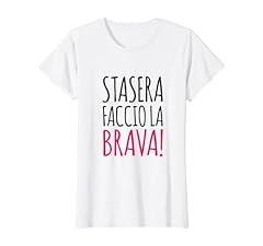 Maglietta stasera faccio usato  Spedito ovunque in Italia 