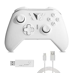 Mando inalámbrico para Xbox One, Controlador Compatible con Xbox One, Xbox One S, Xbox One X, Xbox Series X, Wireless Controller PS3 y Windows PC Gamepad (White), usado segunda mano  Se entrega en toda España 
