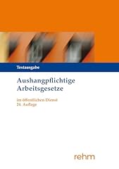 Aushangpflichtige arbeitsgeset gebraucht kaufen  Wird an jeden Ort in Deutschland