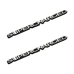 Supercharged emblem universal for sale  Delivered anywhere in USA 
