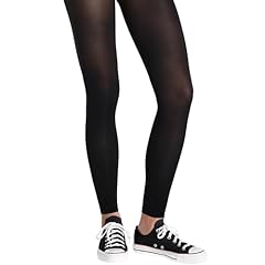Black footless tights for sale  Delivered anywhere in USA 