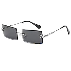 Yueluqu retro rimless for sale  Delivered anywhere in UK