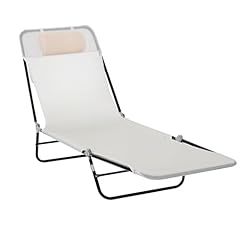Outsunny folding chaise for sale  Delivered anywhere in USA 