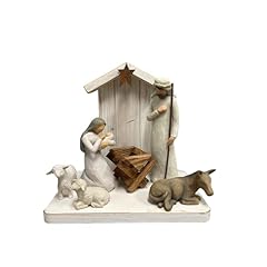 Stable nativity distressed for sale  Delivered anywhere in USA 