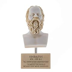 Statua del filosofo usato  Spedito ovunque in Italia 